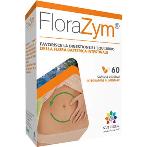 Nutrigea Florazym 60 Capsule Vegetali – immagine 1