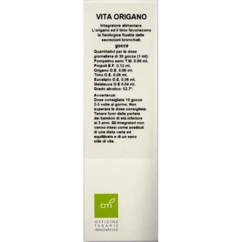 Oti Vita Origano Gocce 30ml – immagine 1