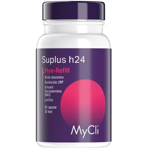 PERLAPELLE Srl Suplus H24 Hya-Refill, 60 capsule – immagine 1