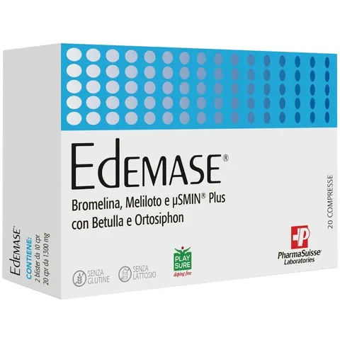 PHARMASUISSE LABORATORIES SpA EDEMASE 20 Cpr – immagine 1