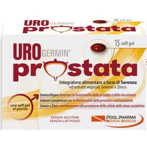 POOL PHARMA Srl Urgermin Prostata 15 Softgel – immagine 1