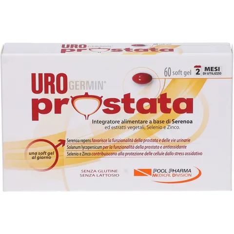 POOL PHARMA Srl Urogermin Prostata, 60 soft gel – immagine 1