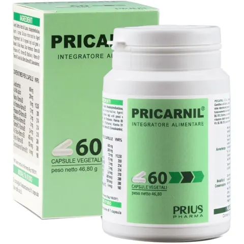 PRIUS PHARMA Srl PRICARNIL 60CPS – immagine 1