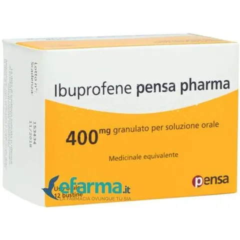 pensa pharma Ibuprofene 400 mg 12 Bustine – immagine 1