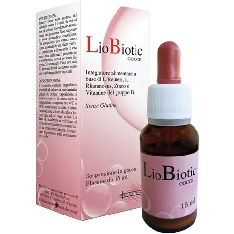 RAVIER PHARMA Srl LIOBIOTIC Gtt 15ml – immagine 1