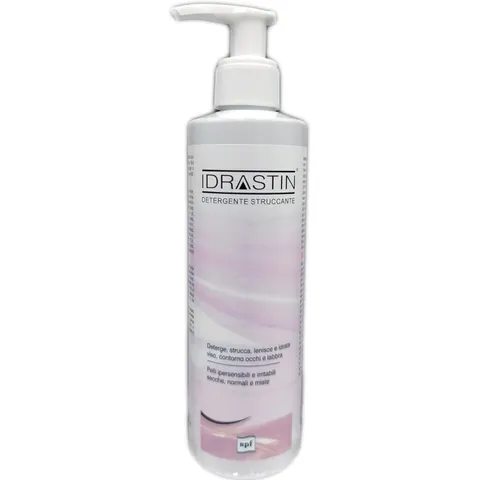 RPF Srl Idrastin Detergente Struccante Viso, 200 ml – immagine 1