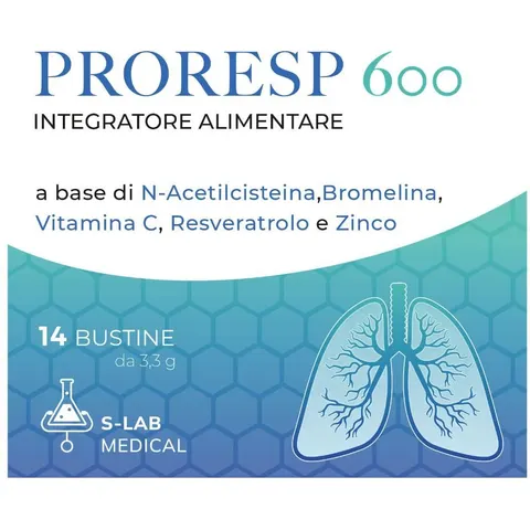 S-LAB MEDICAL Srl PRORESP 600 14 Bust. – immagine 1