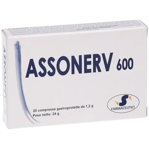 s.farmaceutici Assonerv 600 20 Compresse – immagine 1