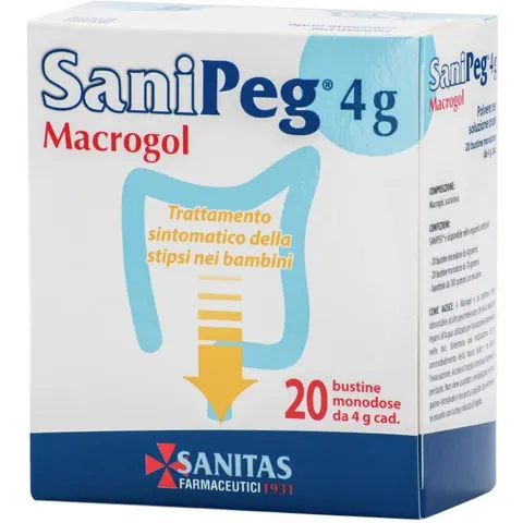 sanitas lab.chimico farm.srl Sanipeg 20 Bustine – immagine 1