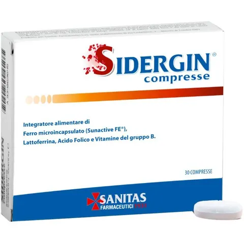 SANITAS LAB.CHIMICO FARM.Srl SIDERGIN 30CPR – immagine 1