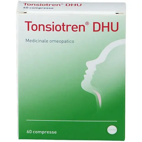 schwabe pharma italia Tonsiotren 60 Compresse Dhu – immagine 1