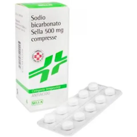 Sella Sodio bicarbonato 500 mg 50 compresse – immagine 1
