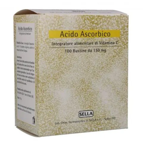 SELLA Acido ascorbico 100 bustine – immagine 1
