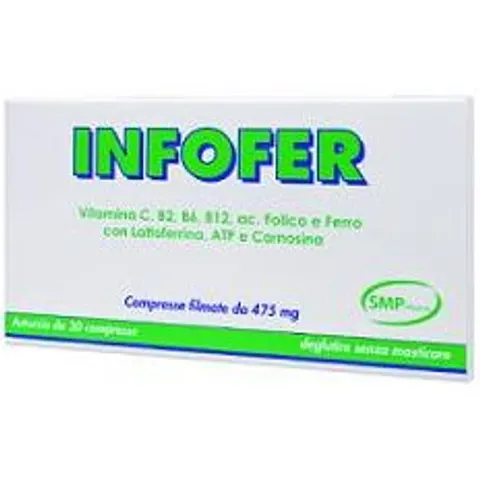 SMP PHARMA Sas INFOFER INTEG 30CPR 19,5G – immagine 1