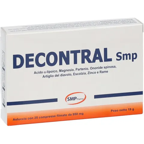 smp pharma sas Decontral Integratore 20 Compresse – immagine 1