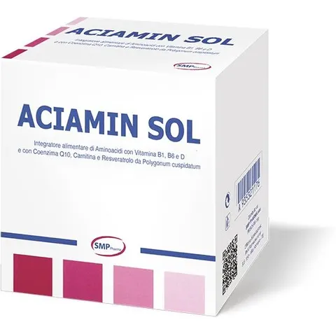 SMP PHARMA Sas Aciamin Sol, 30 Bustine – immagine 1