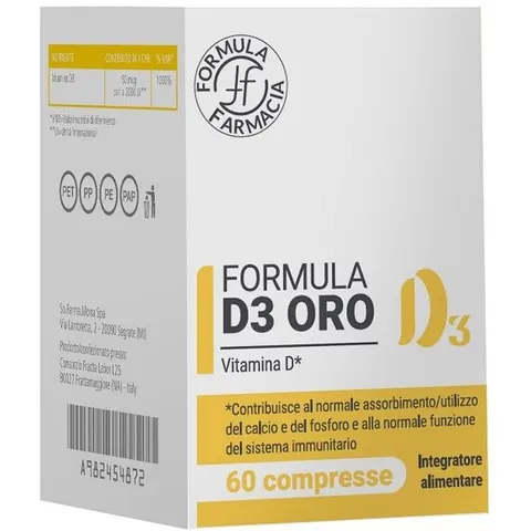 SO.FARMA.MORRA SpA Ff D3 Oro 60cpr – immagine 1