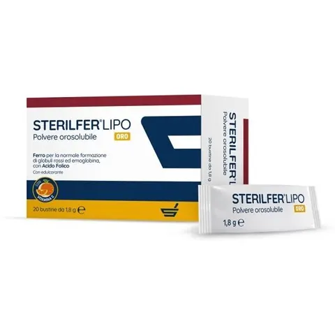 STERILFARMA Srl STERILFER Lipo Oro 20 Bust. – immagine 1