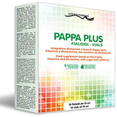 Sterilfarma Pappa Plus 10 Flaconcini – immagine 1