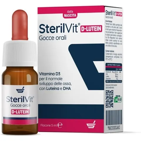 sterilfarma Sterilvit D Lutein Dha Gocce 5ml – immagine 1