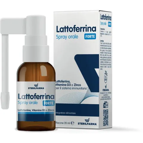 STERILFARMA Srl Lattoferrina Forte Spray, 20 ml – immagine 1