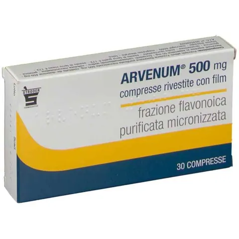 STRODER Srl ARVENUM 500 mg, 30 compresse – immagine 1