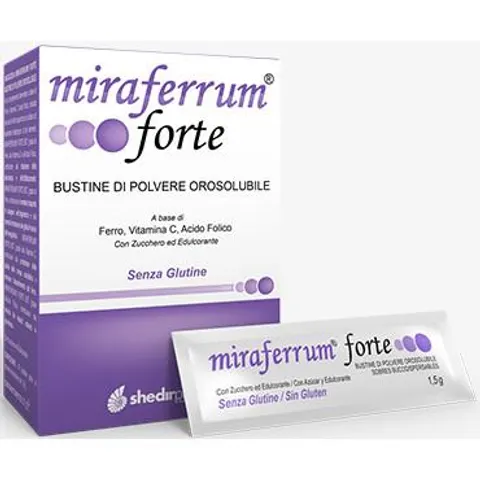 shedir Miraferrum forte 20 bustine da 1,5 g – immagine 1