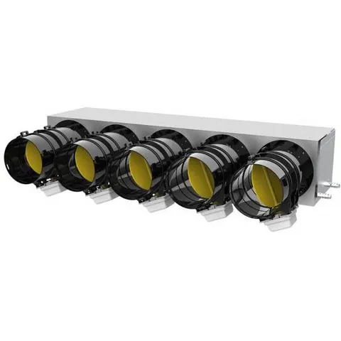 Tecnosystemi Proair Pack Cab 5l Plenum Coibentato Con Serrande Motorizzate Da 150 A 5 Zone Per Condizionatore Canalizzato – immagine 1