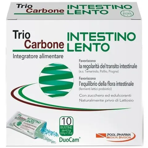 triocarbone intestino lento 10 bustine – immagine 1