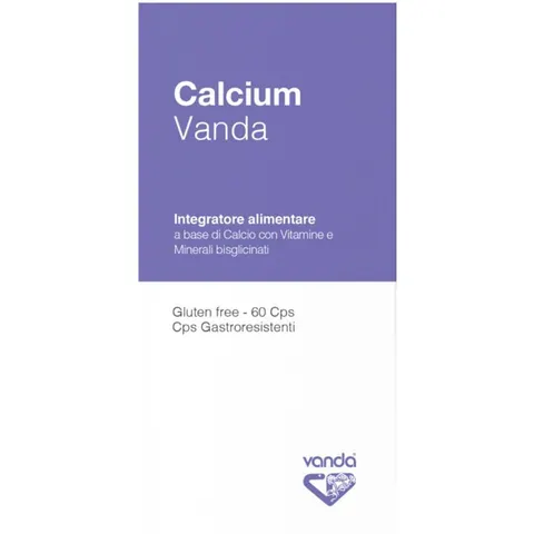 vanda omeopatici Calcium 60 Capsule Vanda – immagine 1