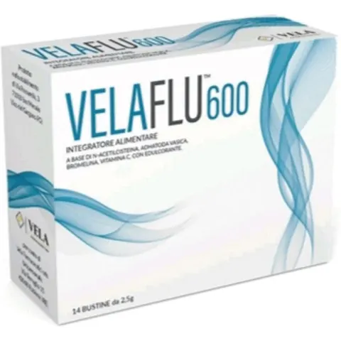 VELA FARMACEUTICI Srls VELAFLU 600 14BUST – immagine 1