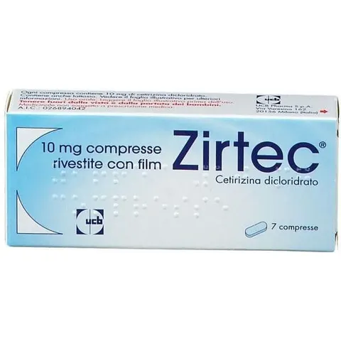 zirtec 7 Compresse 10 mg – immagine 1