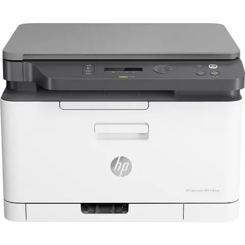 HP Color Laser MFP 178nwg Multifunktionsdrucker – Weiß – Bild 1