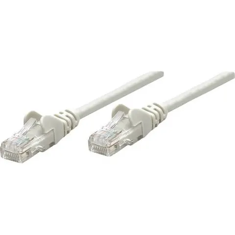 Intellinet Network Patch Cable. Cat5e. 2m. Grey. CCA. U/UTP. PVC. RJ45 – image 1