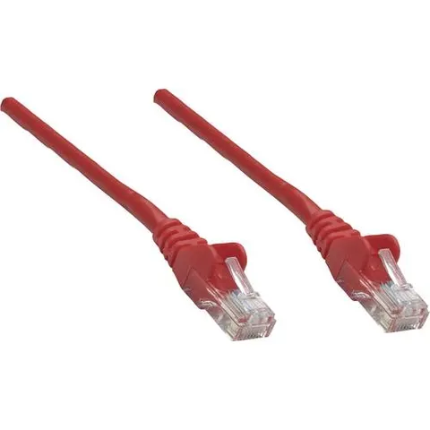 Intellinet Network Patch Cable. Cat6A. 0.5m. Red. Copper. S/FTP. LSOH – image 1