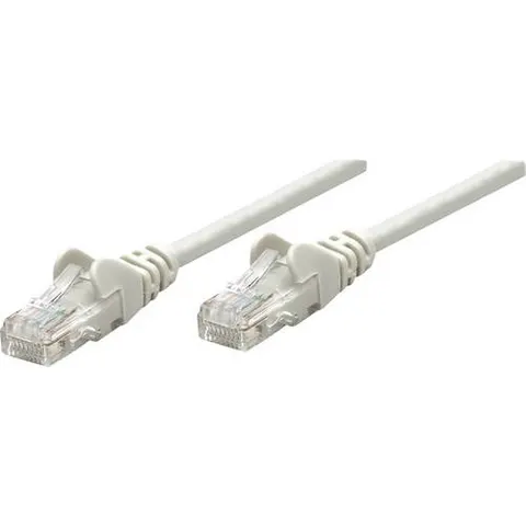 Intellinet Network Patch Cable. Cat5e. 10m. Grey. CCA. U/UTP. PVC. RJ4 – image 1