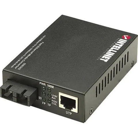 INTELLINET INT 506502 - Media Converter, Fast Ethernet, SC, Multimode – image 1