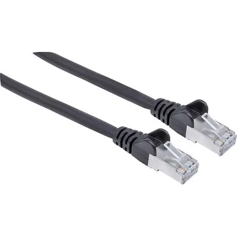 Intellinet Network Patch Cable. Cat6A. 10m. Black. Copper. S/FTP. LSOH – image 1