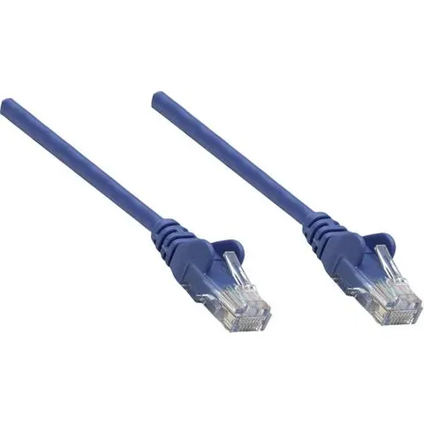 Intellinet Network Patch Cable. Cat6. 0.25m. Blue. Copper. S/FTP. LSOH – image 1
