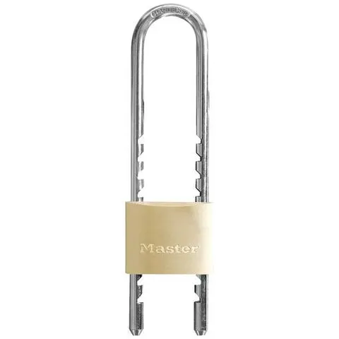 Master Lock Solid Brass 50Mm Padlock With Adjustable Shackle – image 1