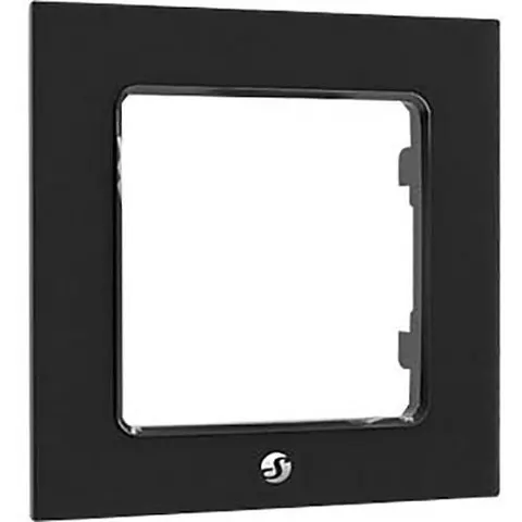SHELLY WF1 B - Shelly wall switch frame, black, 1-fold – image 1
