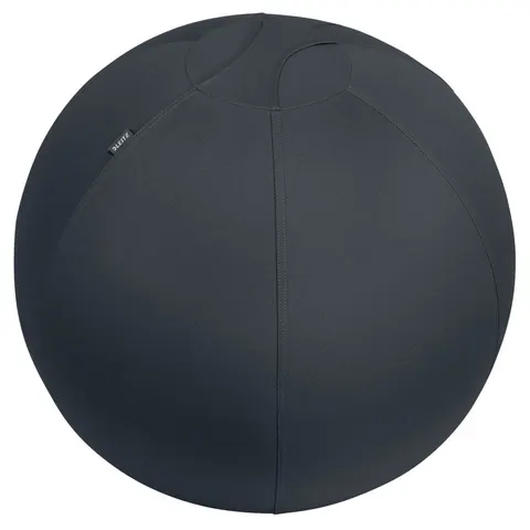 LEITZ Sitzball Ergo Active, Durchmesser: 650 mm, samtgrau – Bild 1