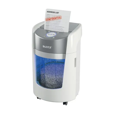 Leitz IQ OPTIMAX PAPER SHREDDER 22L – image 1