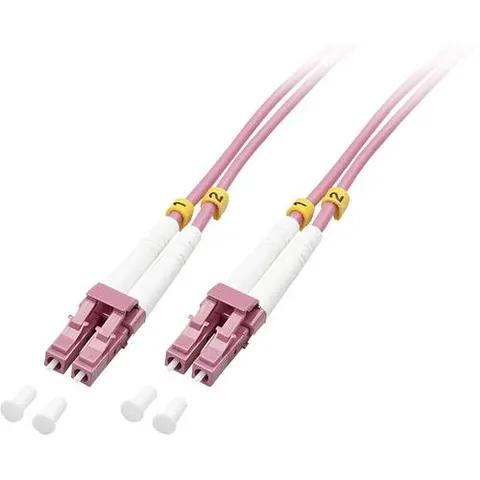 LINDY LWL-Duplexkabel LC/LC OM4 3m 50/125æm Multimode – Bild 1