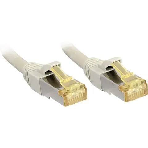 Lindy 0.5m RJ45 S/FTP LSZH Network Cable. Grey – image 1