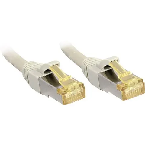 Lindy 1m RJ45 S/FTP LSZH Network Cable. Grey – image 1