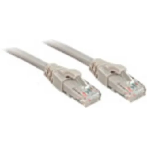 Lindy 1m Cat.6 U/UTP Network Cable. Grey – image 1