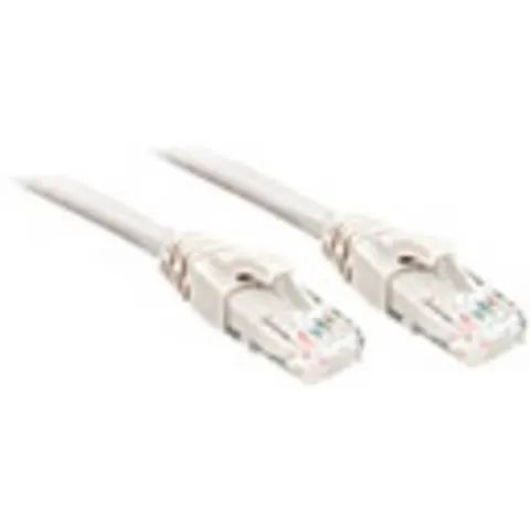 Lindy 0.3m Cat.6 U/UTP Network Cable. White – image 1
