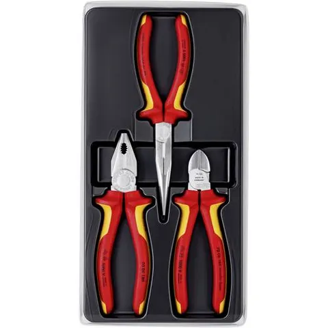 Knipex 00 20 12 VDE Zangen-Set 3teilig – Bild 1