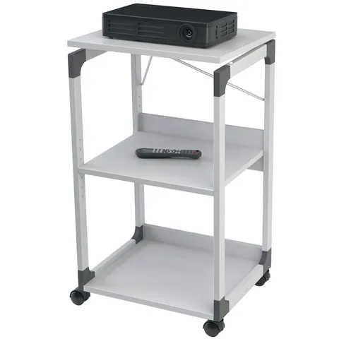 DURABLE Multimediawagen SYSTEM Overhead/Beamer 370110 grau) – Bild 1